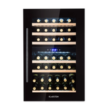 Tủ bảo quản rượu vang Klarstein Vinsider 41 Built-in Duo Onyx Edition âm tủ