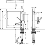 Vòi lavabo Hansgrohe Finoris 76063000