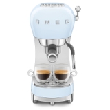 Máy pha cà phê SMEG ECF02PBEU màu xanh blue