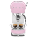 Máy pha cà phê SMEG ECF02PKEU màu hồng