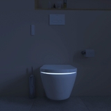 Combo bồn cầu điện tử Duravit SensoWash D-Neo 654000012004300 + két nước + mặt nhấn