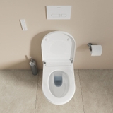 Combo bồn cầu điện tử Duravit SensoWash D-Neo 654000012004300 + két nước + mặt nhấn