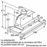 Hút mùi âm tủ Bosch DFS097K51