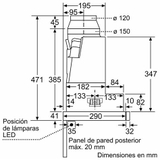 Hút mùi âm tủ Bosch DFS067K51