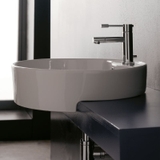 Lavabo bán âm Scarabeo Geo 8029DBK BioKer