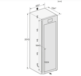 Tủ bảo quản rượu vang độc lập Miele KWT 4999 F Stand