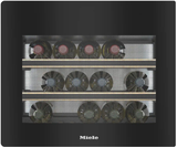 Tủ rượu âm tủ Miele KWT 7112 iG Obsidianschwarz Glas.
