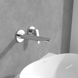 Vòi Lavabo Âm Tường Villeroy & Boch Antao Two-Hole Single-Lever Basin Mixer Tap , Chrome