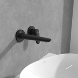 Vòi Lavabo Âm Tường Villeroy & Boch Antao Two-Hole Single-Lever Basin Mixer Tap, matt black