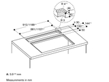 Hút mùi âm bàn Gaggenau AL400192