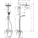 Sen cây Hansgrohe Crometta E 240 27284000