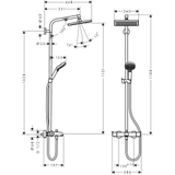 Sen cây Hansgrohe Crometta E 240 EcoSmart 26185000 có vòi xả