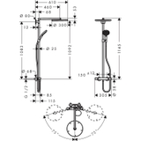 Sen cây Hansgrohe Raindance S 300 27114000