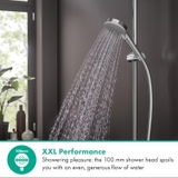 Sen tay Hansgrohe Vernis Blend 100 Vario (26270000, 26270670)