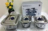 Set 3 hộp thủy tinh đựng thực phẩm WMF
