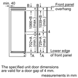 Tủ mát âm tủ Siemens KI86SAF30