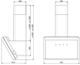 Máy hút mùi Smeg KFAB75UJ