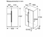 Tủ lạnh Side by Side Bosch KAN93VIFPG