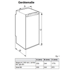 Tủ đông âm tủ V-Zug Iglu KIG60IL (5107770005)