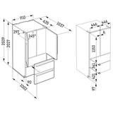 Tủ Lạnh Side By Side Liebherr CBNste 8872-20