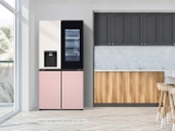 Tủ lạnh Side by Side LG Dios W822GBP452S 820L - Màu Be-Hồng