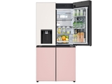 Tủ lạnh Side by Side LG Dios W822GBP452S 820L - Màu Be-Hồng