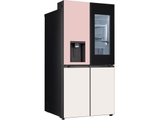 Tủ lạnh Side by Side LG Dios W822GPB452 820L - Màu Hồng/Be