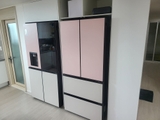 Tủ lạnh Side by Side LG Dios W822GPB452 820L - Màu Hồng/Be