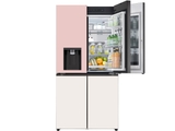 Tủ lạnh Side by Side LG Dios W822GPB452 820L - Màu Hồng/Be