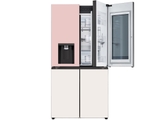 Tủ lạnh Side by Side LG Dios W822GPB452 820L - Màu Hồng/Be