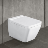 Bồn cầu treo tường kèm nắp Villeroy & Boch Finionn 466R0R1 + nắp 9M88S1R1