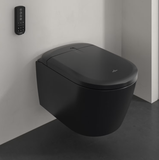 Bồn cầu điện tử treo tường Villeroy & Boch ViClean Supreo Select CeramicPlus Black