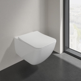 Bồn cầu treo tường Villeroy & Boch Venticello kèm nắp 4611RLR1