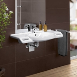 Chậu lavabo treo tường Villeroy & Boch ViCare CeramicPlus 80cm