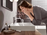 Vòi lavabo Hansgrohe Vivenis 80 black matt