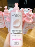 Sữa rửa mặt kiêm tẩy trang L'oreal Kostbare Blüten Reinigungsmilch (400ml) - chiết xuất hoa nhài & hoa hồng