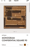 Khăn lụa Louis Vuitton M78666