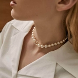 Choker Dior 30 Montaign ngọc trai