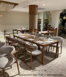 Bàn Ăn 10 Ghế Nhà Hàng Đẹp 2032S
