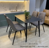 Bộ Bàn Ăn 4 Ghế Giá Rẻ 1166S