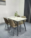 Bàn Ăn 4 Ghế Giá Rẻ 877S