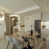 Bàn Ăn 4 Ghế Chân Inox Hiện Đại 2729S