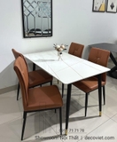 Bộ Bàn Ăn 4 Ghế Giá Rẻ 1166S