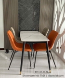 Bộ Bàn Ăn 4 Ghế Giá Rẻ 1734S