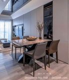 Bàn Ăn 4 Ghế Mặt Đá 2475S