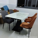 Bàn Ăn 4 Ghế Mặt Đá 2873S