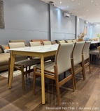 Bàn Ăn 6 Ghế Gỗ Mặt Đá 2934S