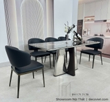Bàn Ăn 6 Ghế Mặt Đá Nhập Khẩu 2893S