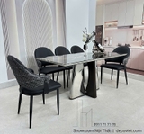 Bàn Ăn 6 Ghế Mặt Đá Nhập Khẩu 2893S