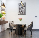Bàn Ăn 6 Ghế Nhập Khẩu 2529S